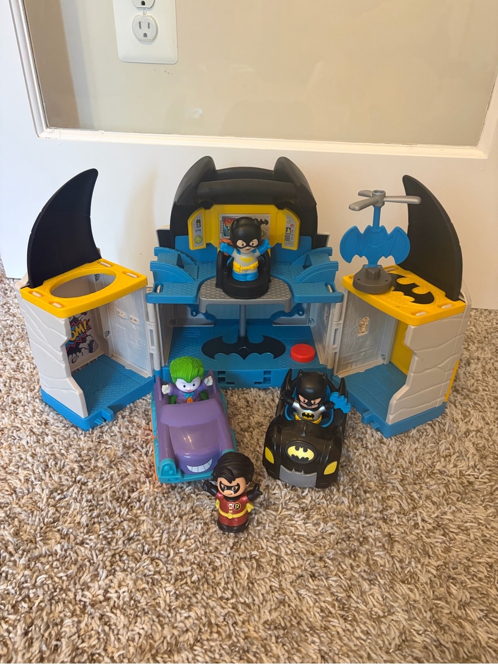 Little People Batman Playset with Vehicles and Figures
